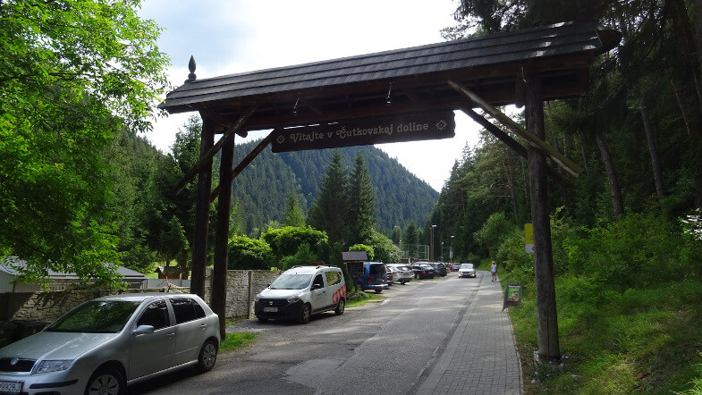 Brawa wjazdowa do Čutkovskiej doliny
