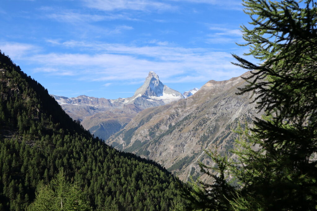 Drugi widok na Matterhorn